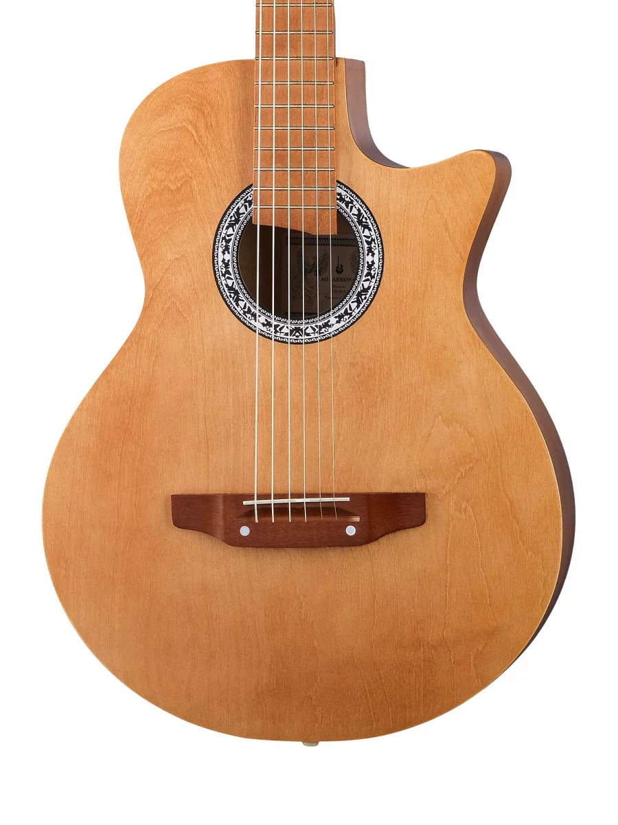 ACD-40A-3-LN Акустическая гитара, с вырезом, цвет светлый орех, АККОРД фото 3