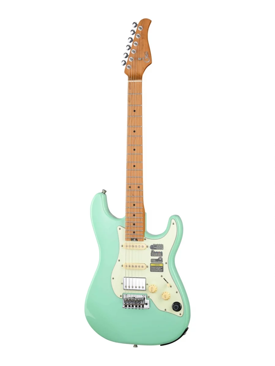 S801-Standard-801-GR Электрогитара, зеленая, GTRS
